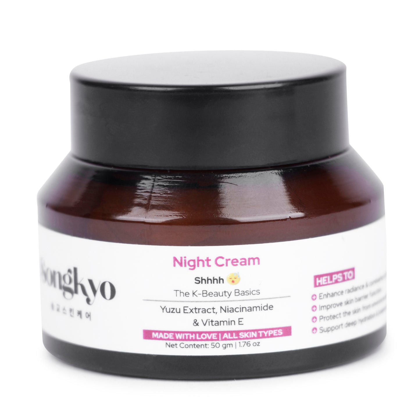 Shhhh 🤫 Night Cream - The K-Beauty Basics